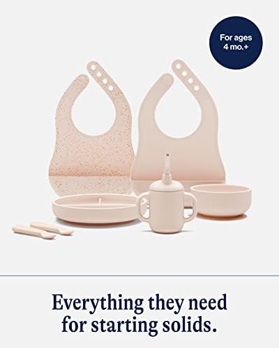 Lalo First Bites Silicone Feeding Set - 6 Pieces