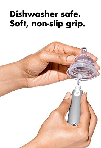 OXO Tot Bottle Brush with Nipple Cleaner and Stand 2-Pack