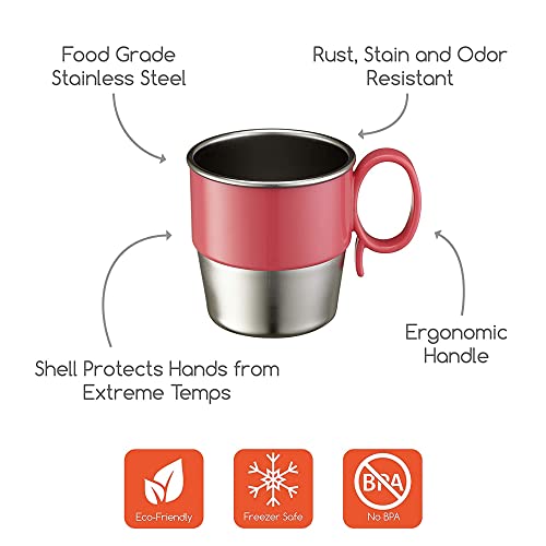 Innobaby Din Din Smart Stainless Steel Cup 95 Oz BPA Free