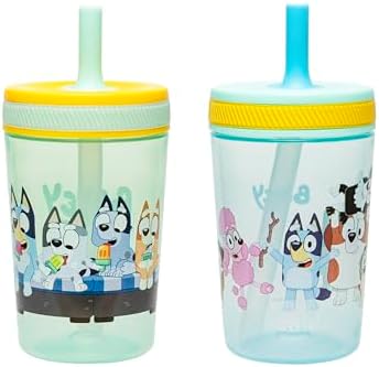 Zak Designs Bluey Kelso Toddler Cups 2-Pack 1
