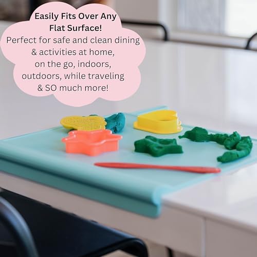 The Table Tyke 100 Silicone Placemat Sage Green 1