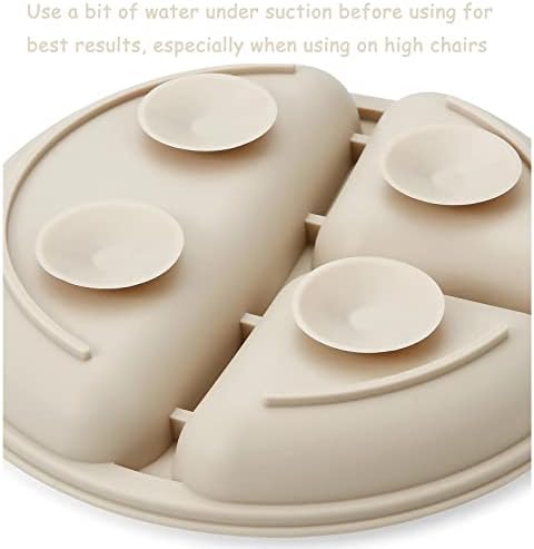 PandaEar Silicone Suction Plates for Babies 3 Pack