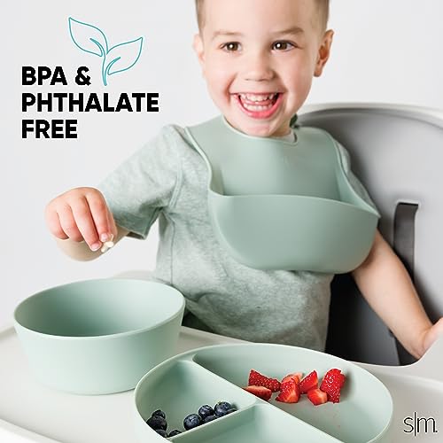 Simple Modern Baby Shark Silicone Plate for Kids