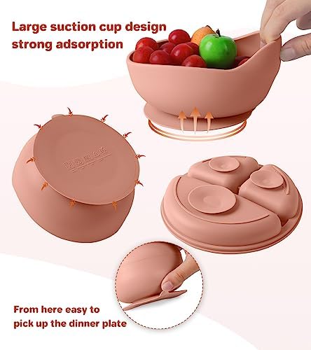 ECLIP Silicone Baby Feeding Set 10pcs