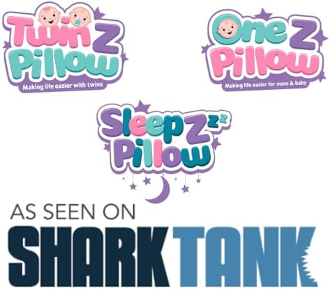 Twin-Z One Z Pillow with Nursing Cover Travel Bag