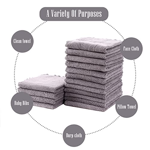 Cute Castle Ultra-Soft Baby Washcloths 16 Pack 1