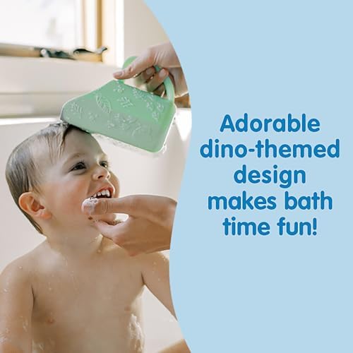 Dr Browns Dino-Pour Baby Bath Rinse Cup Tear-Free BPA Free