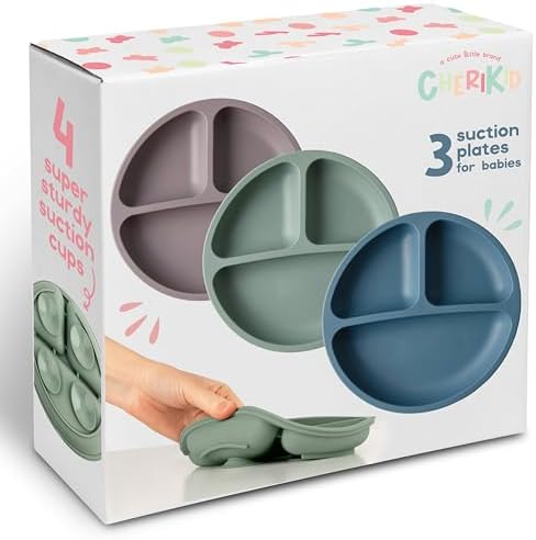 ChriKid Suction Plates for Baby and Toddlers 1