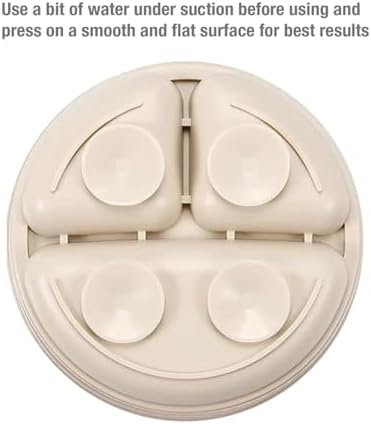 PandaEar 3-Pack Toddler Plates with Suction Design