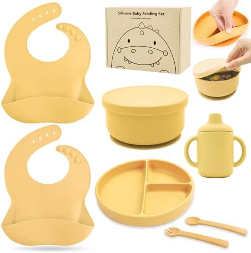 Benoxine Silicone Baby Feeding Set for Weaning