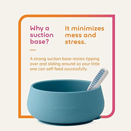 NumNum Suction Bowls for Babies Toddlers BPA-Free Microwave Safe