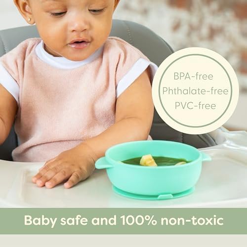 UpwardBaby Silicone Suction Bowls for Baby Toddlers