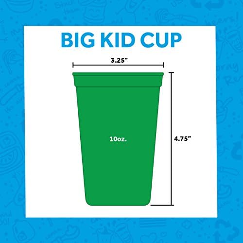 Re-Play Toddlers Open Cups - 10 Oz Reusable Set of 4