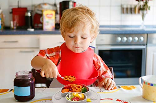 Lightening Baby Plate Silicone Toddler Plates