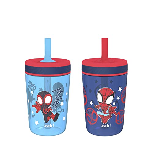 Zak Designs Marvel Spider-Man 15oz Sippy Cups 2-Pack