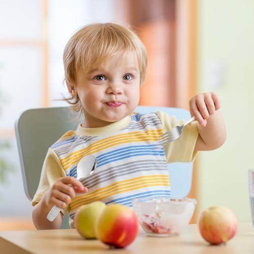 Pimoys 12 Piece Stainless Steel Kids Silverware Set 1