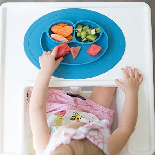 ezpz Mini Mat for 12 Months - 100 Silicone Placemat with Suction