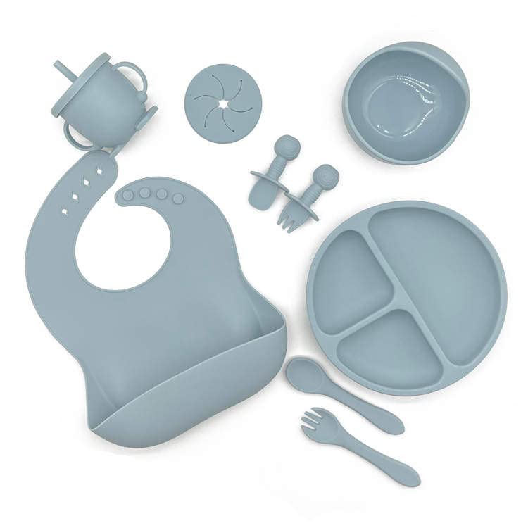 10-Piece Eco-Friendly Baby Feeding Set for Toddlers
