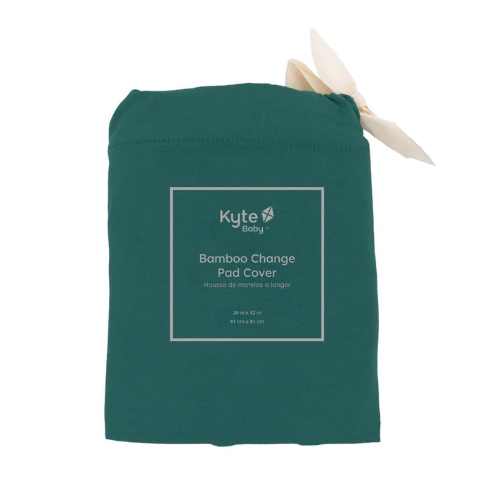 Kyte Baby Soft Change Pad Cover Emerald