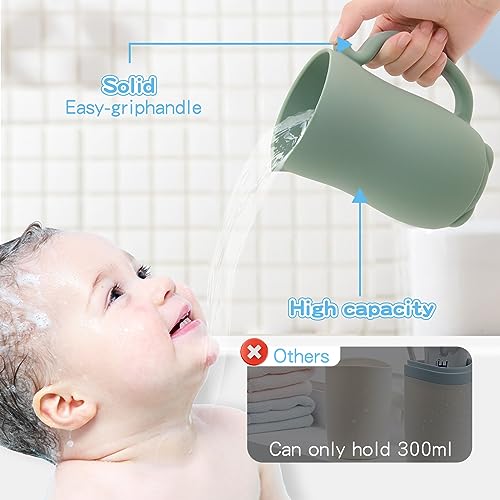 MANDOO Baby Bath Rinse Cup - Light Green 1