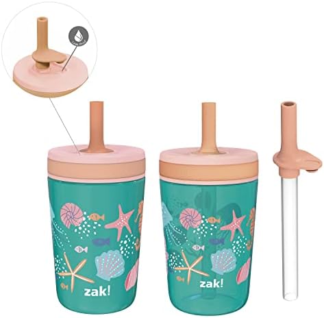 Zak Designs Shells Kelso Tumbler Set 3pc