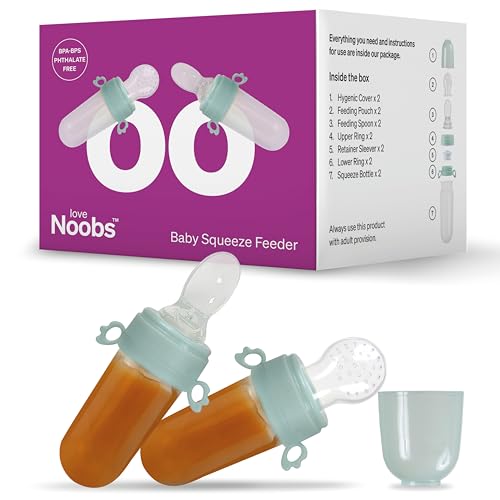 LoveNoobs Baby Food Dispenser 2 Count BPA Free