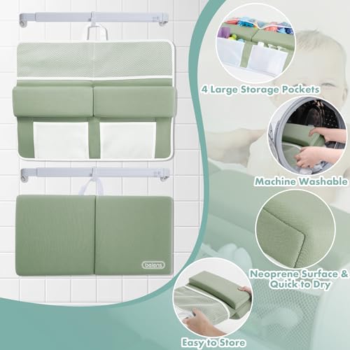 Beiens Bath Kneeler and Elbow Rest Pad Set