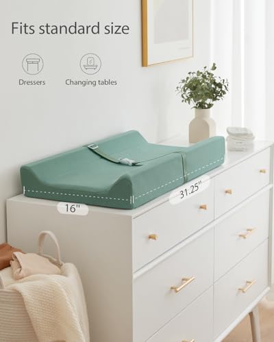 Blissful Diary Portable Changing Pad with Waterproof Lining and Soft Cover