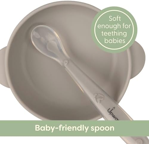 UpwardBaby Silicone Suction Bowls for Baby Toddlers