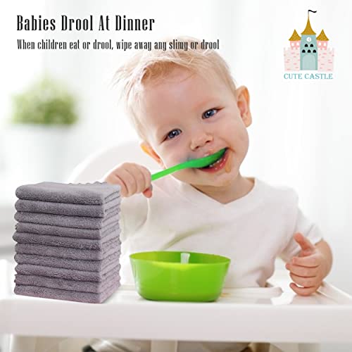Cute Castle Ultra-Soft Baby Washcloths 16 Pack 1
