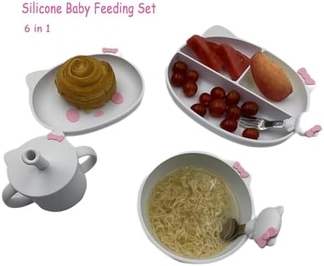 Soft Silicone Baby Feeding Set BPA Free 1
