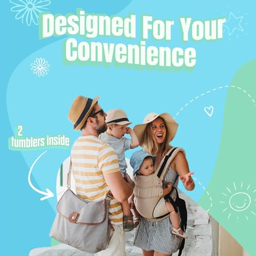 Tweevo Toddler Sippy Cups 2 Pack - Stainless Steel with Straws and Screw Lids