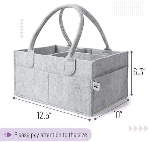Mr Pen Baby Diaper Caddy Organizer Portable Changing Table Storage