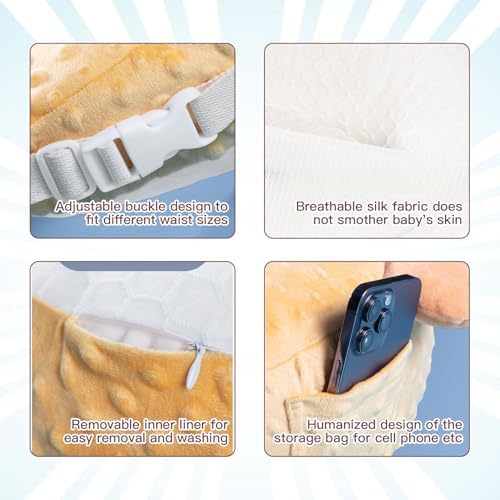 ZIXNEXKOO Anti-Reflux Baby Feeding Pillow