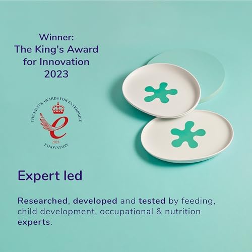 Doddl Baby Toddler Plate - Non-Slip Ergonomic BPA Free
