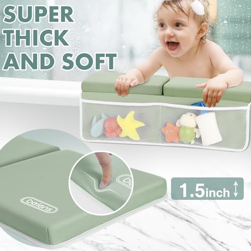 Beiens Bath Kneeler and Elbow Rest Pad Set