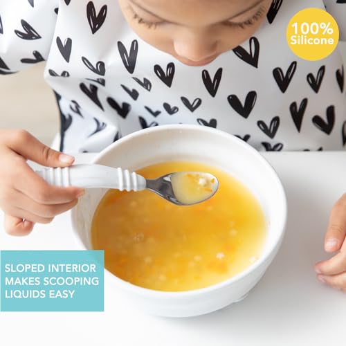 Bumkins Baby Bowl with Suction and Sloped Base