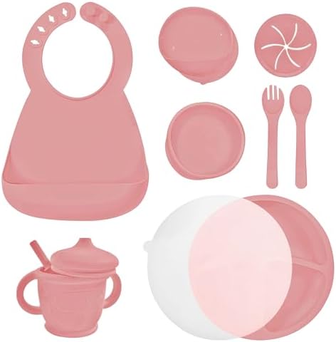 23GeTty Baby Feeding Set with Suction Plates and Utensils
