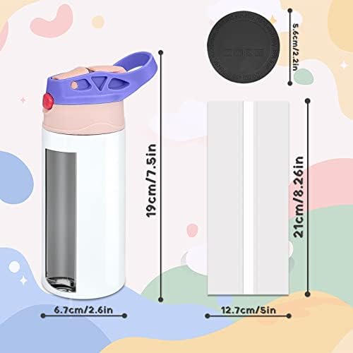XccMe Kids Sublimation Tumbler 12oz with Handle 1