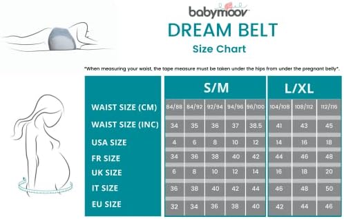 Babymoov Dream Belt Sleep Aid for Pregnancy Comfort Grey