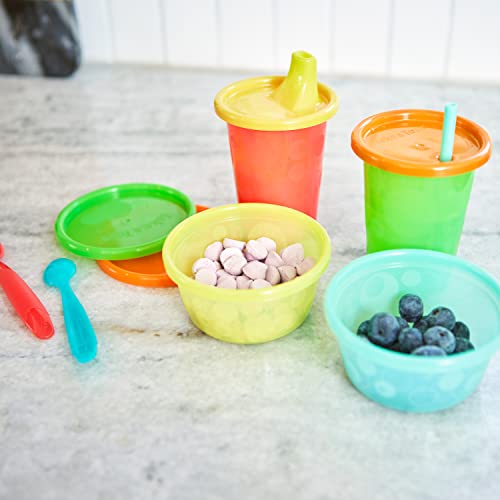 The First Years Take and Toss Toddler Bowls - 20 Count