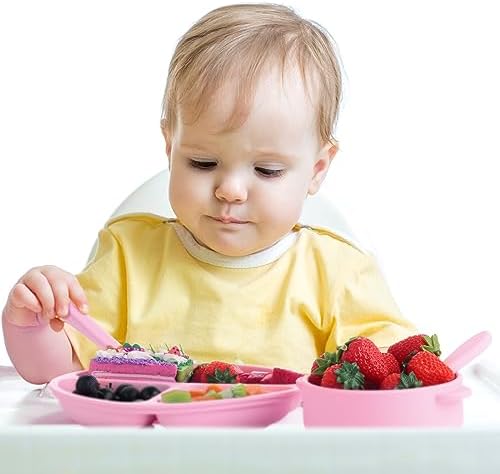 Dandat 24-Piece Silicone Baby Feeding Set