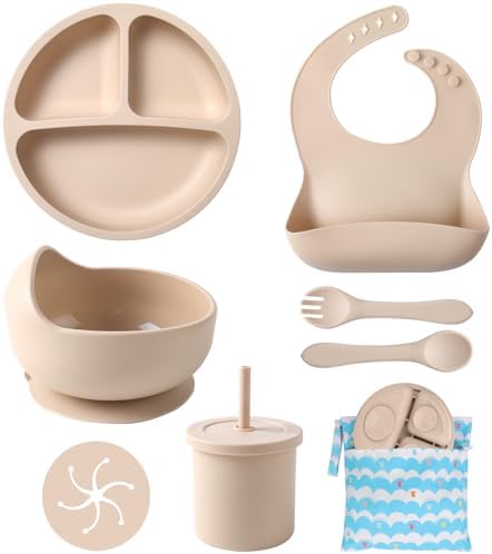 ECLIP Silicone Baby Feeding Set 10 Pcs