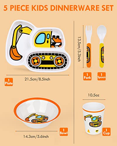 Lehoo Castle Kids Dinnerware Set 5 Piece