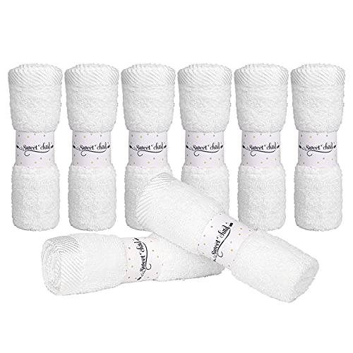 Sweet Child 8-Pack Super Soft Rayon Washcloths