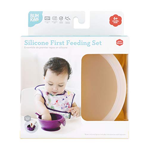 Bumkins Baby Bowl with Suction Pineapple Design 4 Months Up