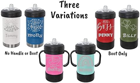 OEZZO 10oz Insulated Sippy Cup for Kids