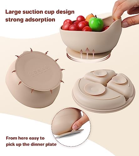 ECLIP Silicone Baby Feeding Set 10 Pcs