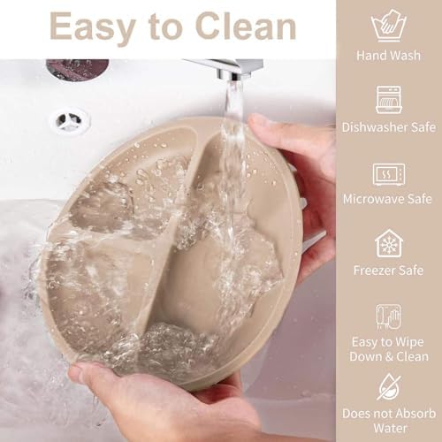 QIKOKU 8-Piece Baby Feeding Set with Suction Cup