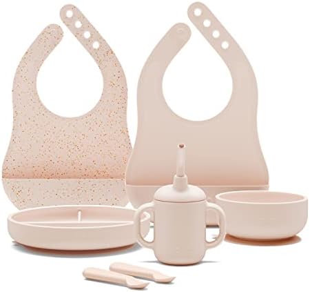 Lalo First Bites Silicone Feeding Set - 6 Pieces